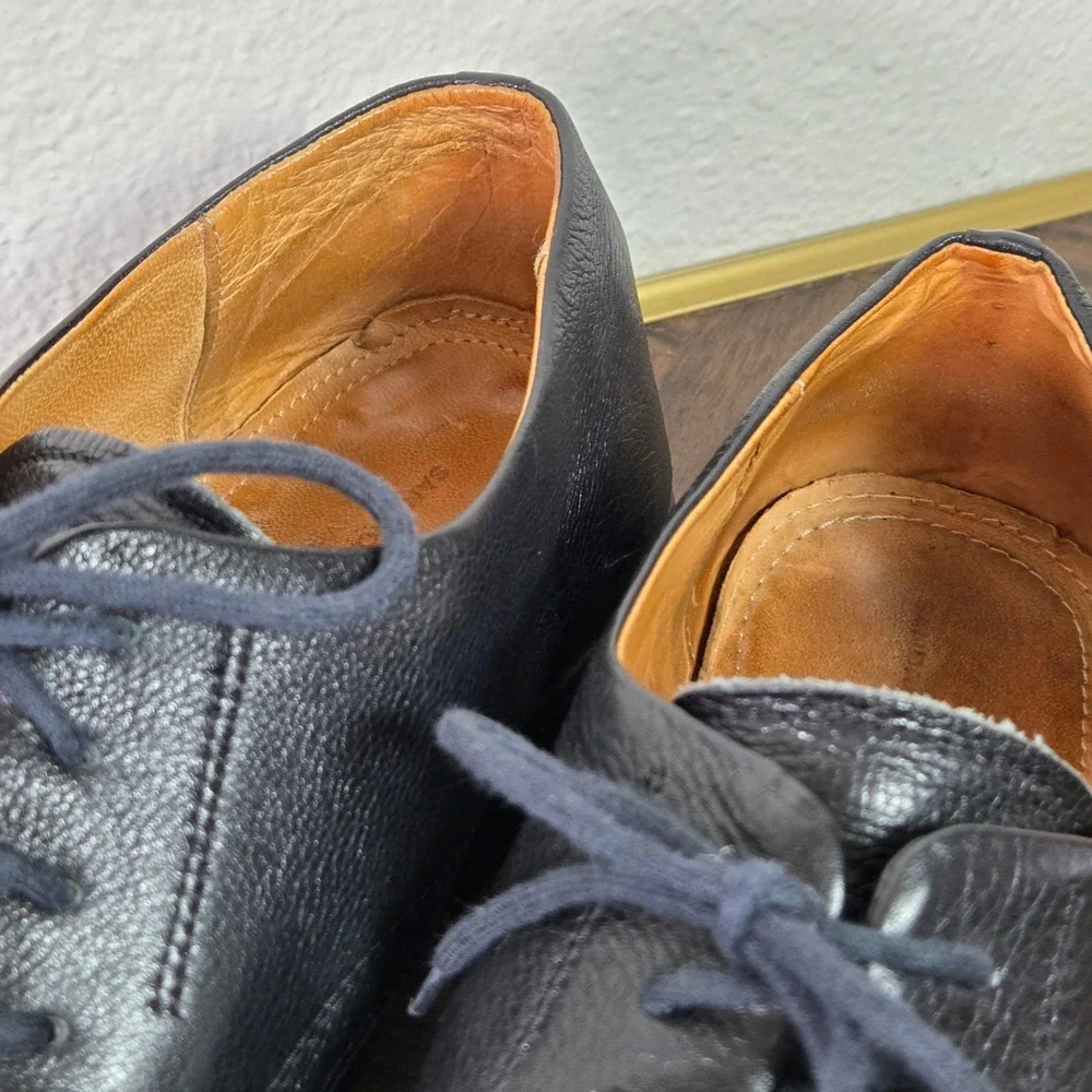 Sandro Moscoloni Vineyard Leather Apron Toe Lace Up‎ Dress Shoes Comfort Work